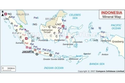 mineral one map indonesia